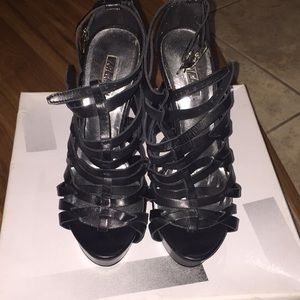 New with box black heels